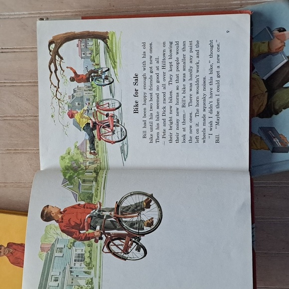 Vintage 1960s School Readers Lot Mid-Century Classroom Books Hardcover - Picture 9 of 12